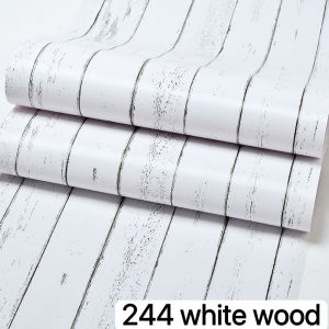 Wood Grain Self Adhesive Wallpaper 10m x 45cm Waterproof PVC Vintage Design
