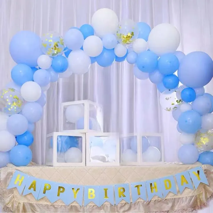 Table store balloon arch