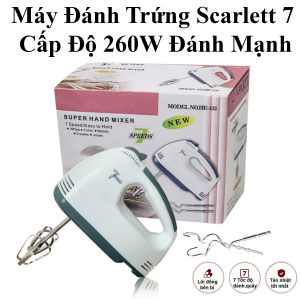 Máy Đánh Trứng Scarlett 7 Cấp Độ 260W