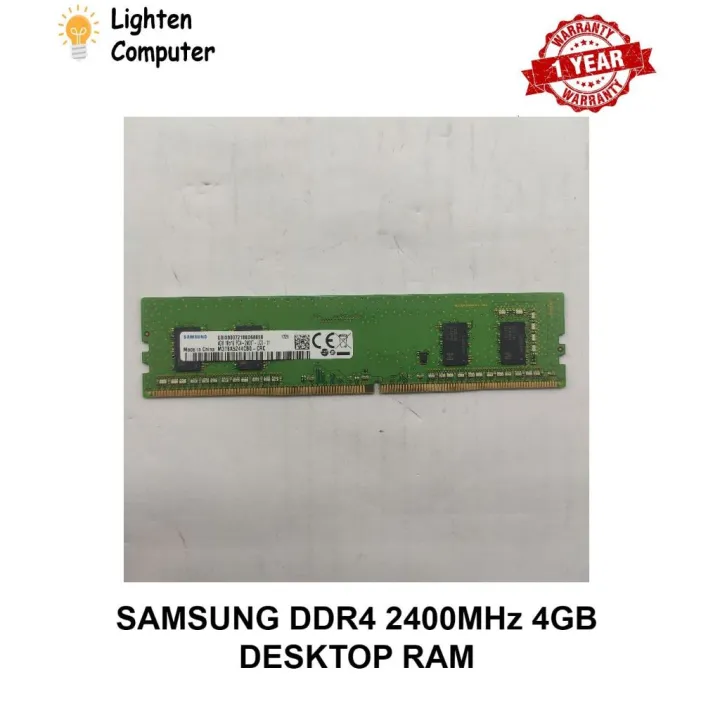 【USED】 SAMSUNG DDR4 2400Mhz 4GB / 8GB / 16GB | PC4 2400 | DESKTOP RAM | DIMM RAM