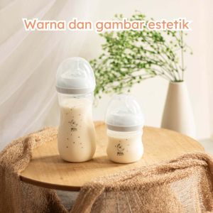 GOL Baby Wide-Neck Feeding Baby Bottle 125ml/330ml | Botol Susu Bayi Anti-Colic