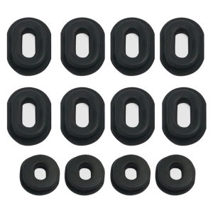 6Pcs Motorcycle Rubber Side Cover Grommet Set for Honda CG125 ZJ125