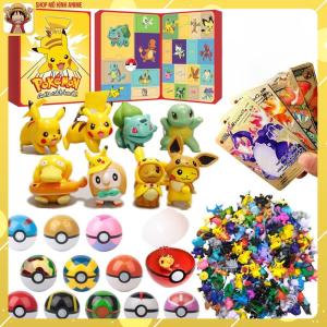 [Hoàn Tiền 10%]Hộp Đồ Chơi Pikachu Hộp Mù Chứa Các Pokemon Bóng Thẻ Bài Ngẫu Nhiên Đồ Chơi Quà Tặng Cho Các Bé