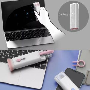 7-in-1 Computer Keyboard Cleaner Brush Kit Earphone Cleaning Pen For Headset Keyboard Cleaning Tools Cleaner Keycap Puller Kit