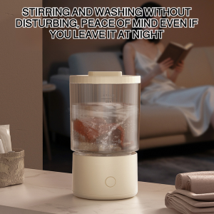 Home Multifunctional Folding Washing Machine Cordless Underwear Washer Home Sock Machine