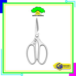 MI-C976 Gunting Dapur Serbaguna Stainless Tahan Karat / Gunting Ayam Ikan Daging Sayuran Praktis