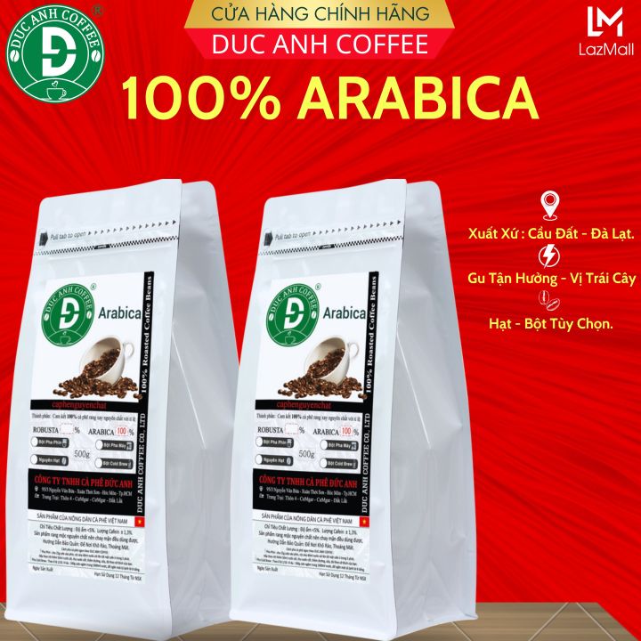[SALE MẠNH] Gu tận hưởng tinh tế Cà Phê Arabica Cầu Đất DUC ANH COFFEE ...