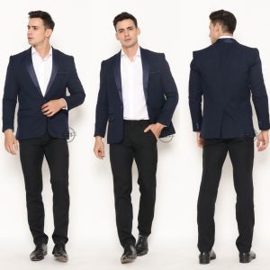 Jas Pria Slim Fit Formal Hitam Tuxedo Kancing Satu Premium High Quality Baju Jas Pengantin Nikah Wedding Pria Dewasa Modern Jaz Pria Jas Kantor Pria Jas Cowok Jas Blazer Blezer Pria Jas Kantor Pria