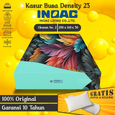 Kasur Busa No. 2 INOAC EON Density 23 Original ukuran 200x160 cm Garansi 10 Tahun