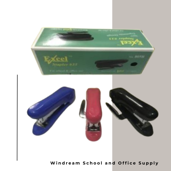 Excel 805R stapler with remover for 35 | Lazada PH