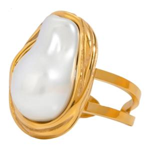 Nhẫn thép không gỉ chắc chắn thực tế với tinh thể thanh lịch cho phụ nữ hợp thời trang phụ nữ tìm kiếm trang phục cá tính