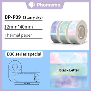 Phomemo D30 Mini Thermal Label PrinterPortable Bluetooth Sticker Maker MachineGreat For Name Labels Price Tag