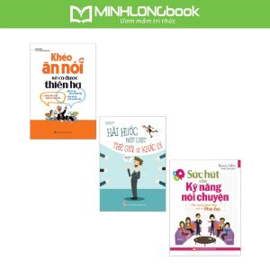 Sách: ComBo Khéo Ăn Nói Sẽ Có Được Thiên Hạ + Hài Hước Một Chút Thế Giới Sẽ Khác Đi + Sức Hút Của Kỹ Năng Nói Chuyện