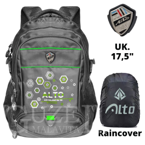 Tas Anak Sekolah Laki Laki ALTO PREMIUM Import Gratis Jas Hujan
