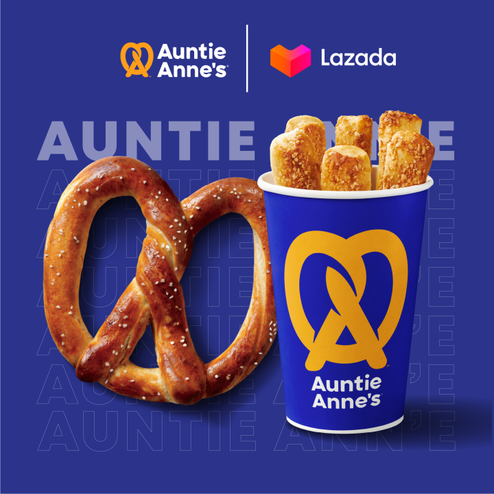 [E-Voucher] Auntie Anne's - Savory Pretzel + Almond Stix l อานตี้ แอนส์ ...