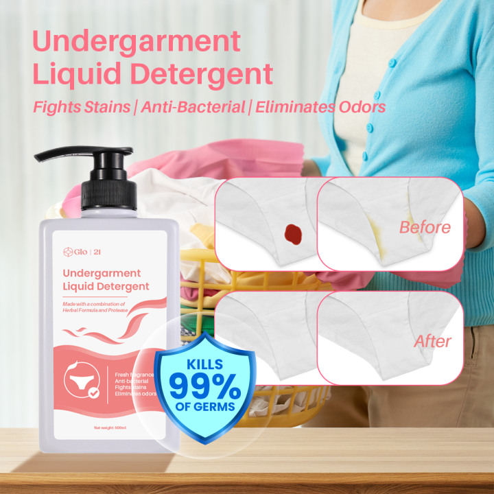 GLO21 500ML underwear special laundry detergent to remove blood