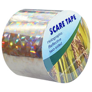 [crystalawaking]2.4cmx50m/4.8cmx50m Bird Scare Ribbon To Stop Damage Roosting Mess Double Side Bird Scare Tape Bird Deterrent Tape