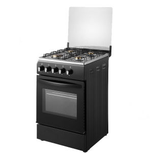 4-Head Full Convection Oven Range Integrated Upright Grill English Gauge Glass Material for Household RV Freestanding