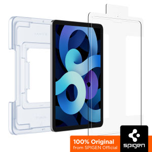 SPIGEN 1Pack Screen Protector for iPad 10th Generation 10.9" & iPad Air 10.9"(22/20) & iPad Pro 11"(22/21/20/18) [Glas.tR EZ Fit] Tempered Glass with Auto-Installation Kit for effortless application / iPad Screen Protector