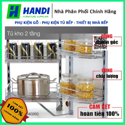 Tủ kho 2 tầng Inox 304 Eurogold cánh mở Eurogold Hàng chính hãng nhập khẩu