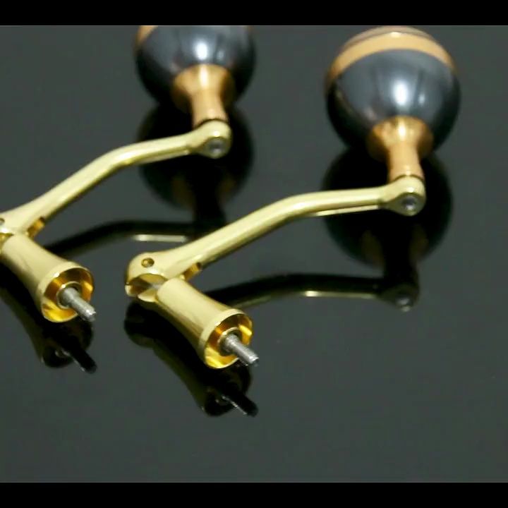 Fishing Reel Handle Spinning Reel Foldable Rocker Arm Wooden Crank Handle Fishing Reel Accessories Cy Good Good
