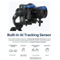 [CLEARANCE] FeiyuTech SCORP Mini 2 Handheld 3-Axis Gimbal Stabilizer with Built-in AI Tracking Module, 1.2kg Max Payload, 1.3" OLED Touchscreen with Wired & Bluetooth Control for Smartphones, Compact, Action and Mirrorless Cameras - Black, White | JG Supe. 