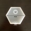 Cetakan Resin Coaster Tatakan Gelas Bentuk Hexagon Bulat Square Bahan Silicone Karet Silikon Lentur. 