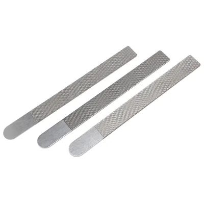 3Pc/Set Guitar Nut Files Fret Crowning Slot Filing Luthier Repair Tool Kit for Guitar Stringed Instruments