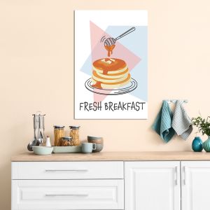 HIASAN DINDING DAPUR KITCHEN BREAKFAST MORNING 20x30CM WALL DECOR POSTER PAJANGAN POSTER DEKORASI RUMAH