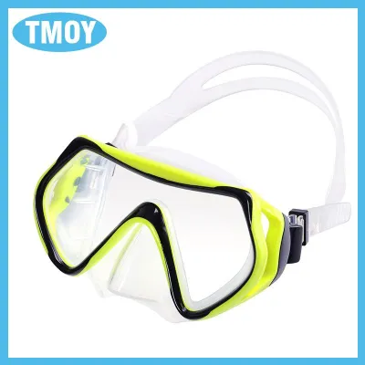 TMOY Bơi Kính Tempered người lớn nước thiết bị thể thao lặn Scuba lặn mặt nạ trong suốt Kính khung lớn