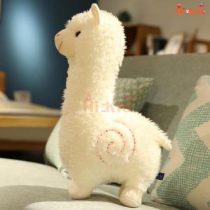 [SG Seller]Cuddly Alpaca Plush Toy Fluffy Llama Stuffed Animal Pillow Ideal Gift for Children & Girlfriends