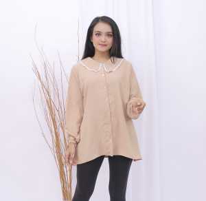 Minola Atasan Blus Blouse Wanita Terbaru Korean Style