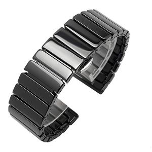 Ceramic Watch Strap For Samsung Galaxy Watch 3 41mm 45mm Smart Watch Bracelet Ceramic Watchbands samsung galaxy watch 3 strap