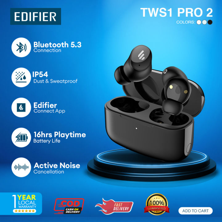 Edifier TWS1 Pro2 Wireless Bluetooth Bluetooth V5.3 Active Noise ...