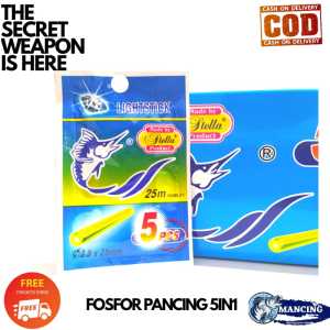 Mancing Fosfor Starlet Starlight Fishing Stella Light Strip Glow Stik 5in1