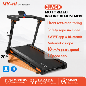 2026NEW MY-HI Electric Heavy Duty Smart Treadmill 18KM/H 25-Level Auto Incline Foldable TB27