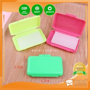WAX ORTHO BEHEL Pencegah Sariawan Lilin Dental kawat gigi orthodontic gum untuk bracket buccal tube