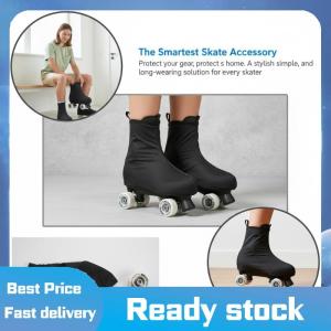 Sports🚴🏻‍♀️ Băng trượt băng giày bảo vệ Bìa 2pcs con số Skate bảo vệ không trượt cho con lăn trượt băng trong nhà ngoài trời sử dụng