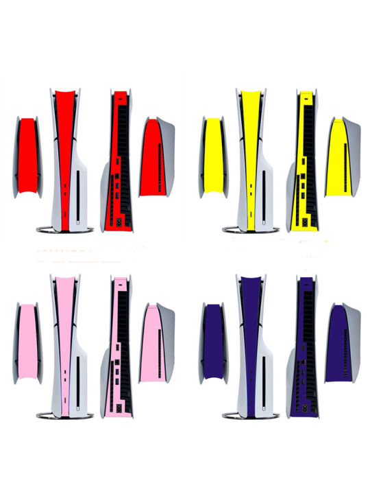 For Sony PS5 Slim Console Skin Cover Sticker Host Center Decals Game