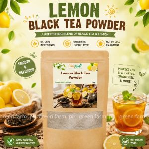 Vinafood Lemon Black Tea Powder I Instant Lemon Tea Drink Mix Healthy Refreshing Beverage