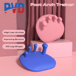PVD 1Pair Arch Foot Trainer Fitness Leg Toes Plantar Function Exerciser Thumb Valgus Corrector Toe Splints Buttocks Arch Trainer