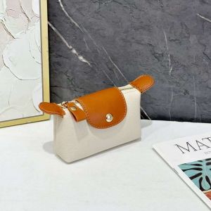 Genuine Leather Compact Coin Purse Women′s Soft Leather Mini Storage Bag First Layer Cowhide Hand Coin Purse