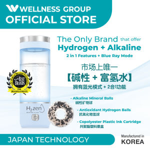 H2zen Portable Hydrogen Water Generator Made in Korea Japan Technology Antioxidant Anti Aging 富氢水杯 抗氧化 抗老 抗发炎 韩国制造