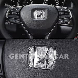 Logo Crystal Emblem Stir Mobil Toyota Honda Mazda Hyundai Mitsubishi