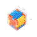SEETE Kids Toys For Children 3D Six-Sided Magic Cube Puzzle Cube Toys Stress Reliever Rolling Ball Game 3D Maze Magic Cube Labyrinth Game Educational Toys. 
