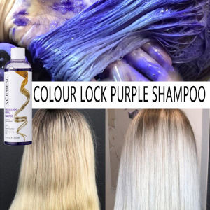 Dầu gội tím  dầu gội khử vàng và giữ màu dành cho tóc tẩy nhuộm màu thời trang 300ml