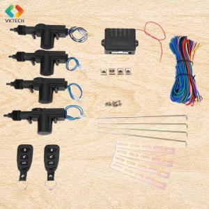 [Celectroni] Keyless Entry System Locking Kit Remote Control Door Lock Actuator 12V Car Central Locking System with Turn Light Car Alarm System