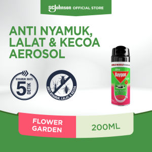 Baygon Aerosol Flower Garden 200ml