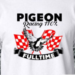 Casual Original Casual Original Pigeon Racing Shirt 01 - Vinyl Cut-Out