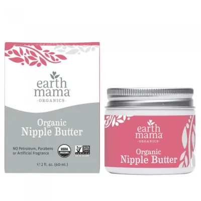 Earth Mama Organic Nipple Butter 30ml/60ml for Breastfeeding Moms Ready Stocks